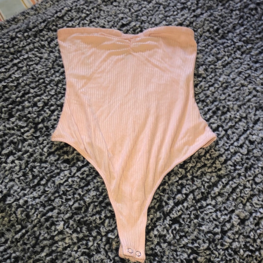 Tube top body suit